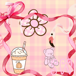 Pink Beach Themed Laptop Wallpaper